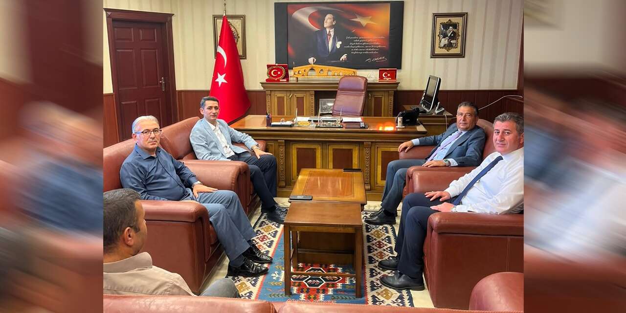 Rahmi Güney’den Keskin Kaymakamı İlhan Kayatürk’e ziyaret