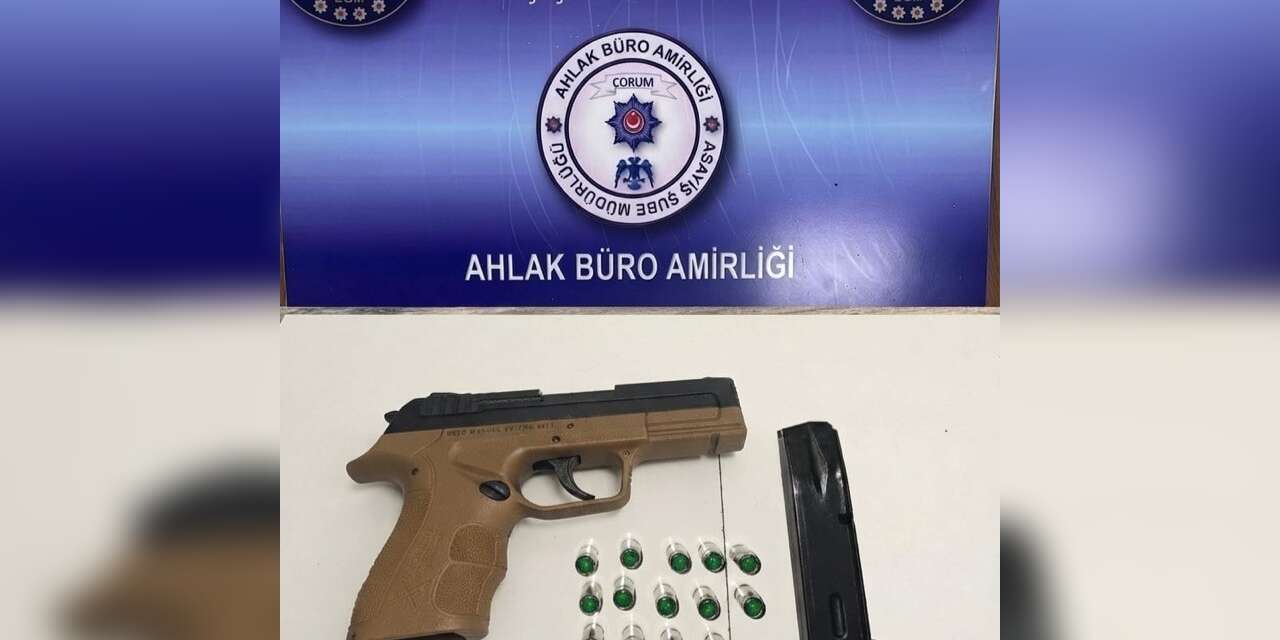 Çorum’da aranan 1 kişi yakalandı