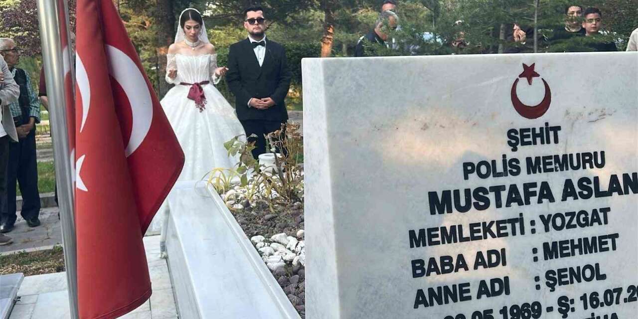 Yozgat Valisi’nin makam aracı şehit oğluna gelin arabası oldu