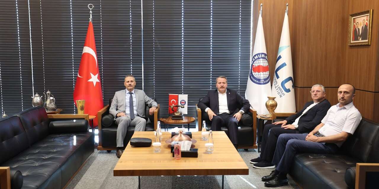 Sağlık-Sen Kırıkkale’den Ali Yalçın’a taziye ziyareti