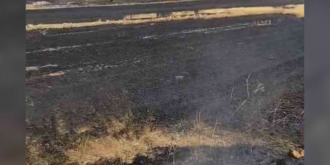 Anız ateşi kontrelden çıktı, bin dönüm otluk alan yandı