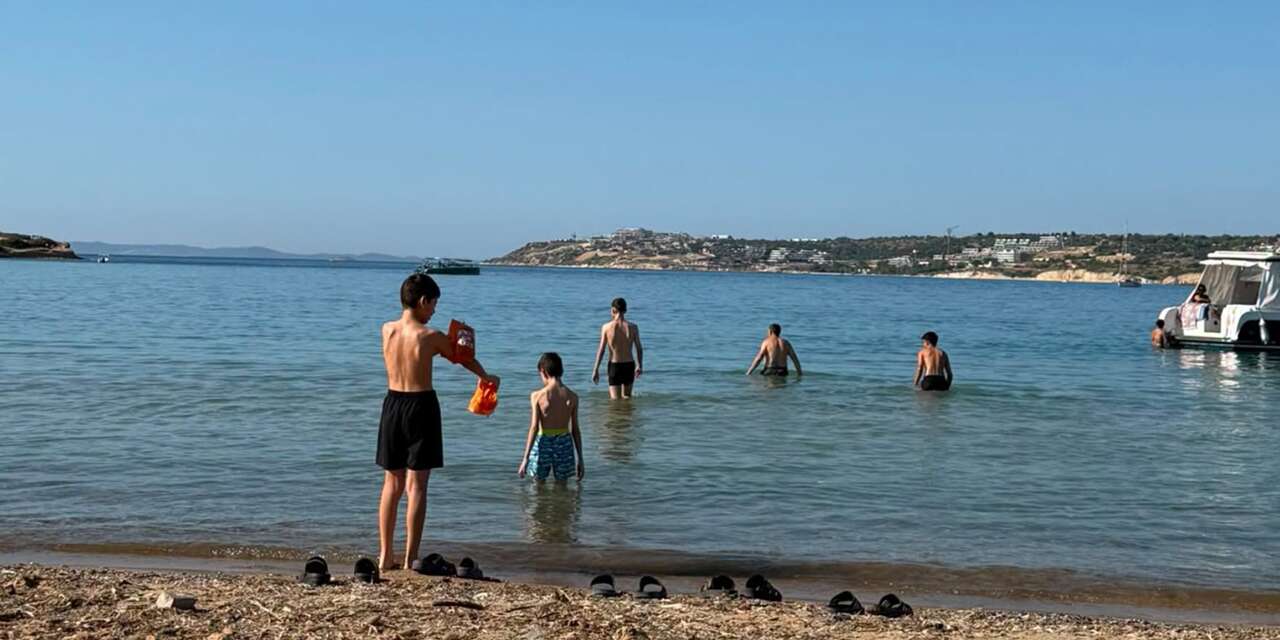 Kırıkkale’de koruma altındaki çocuklar Çeşme kampında doyasıya eğlendi