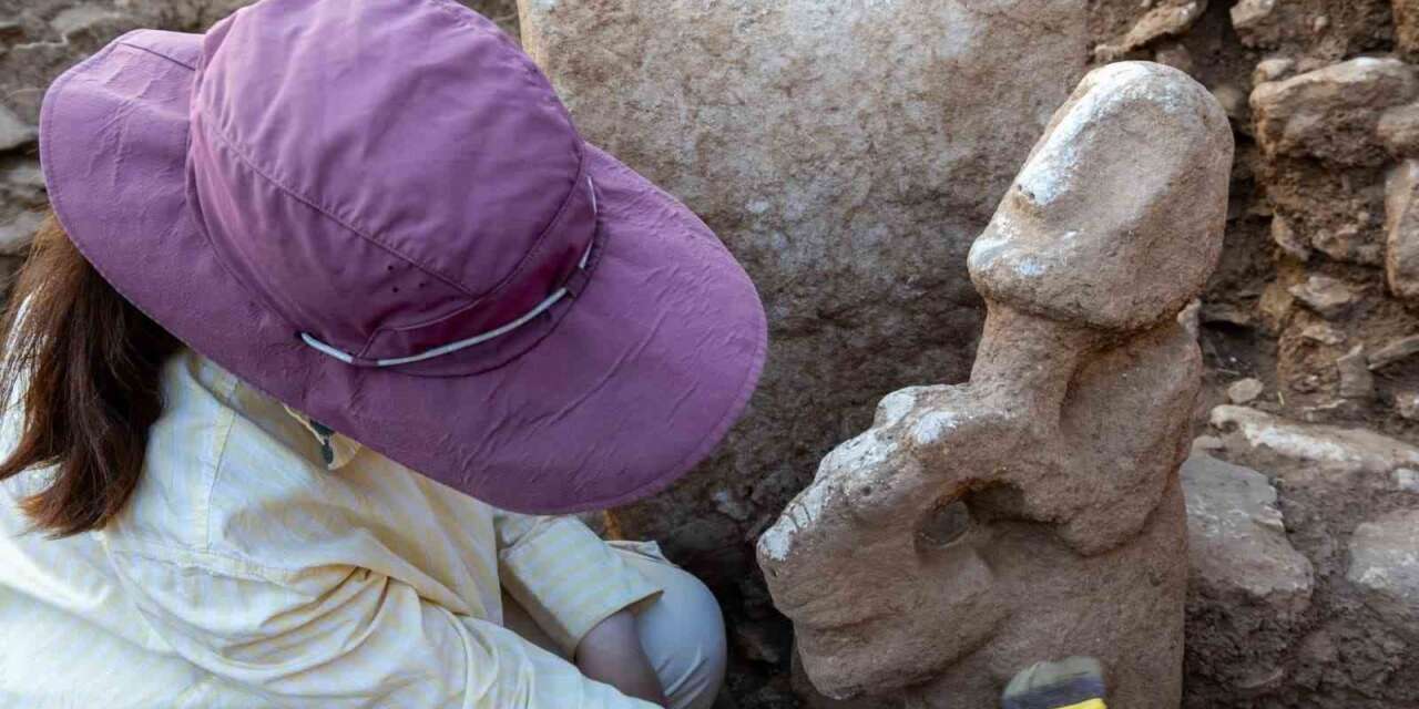 Karahantepe’de 11 bin yıllık benzersiz heykel