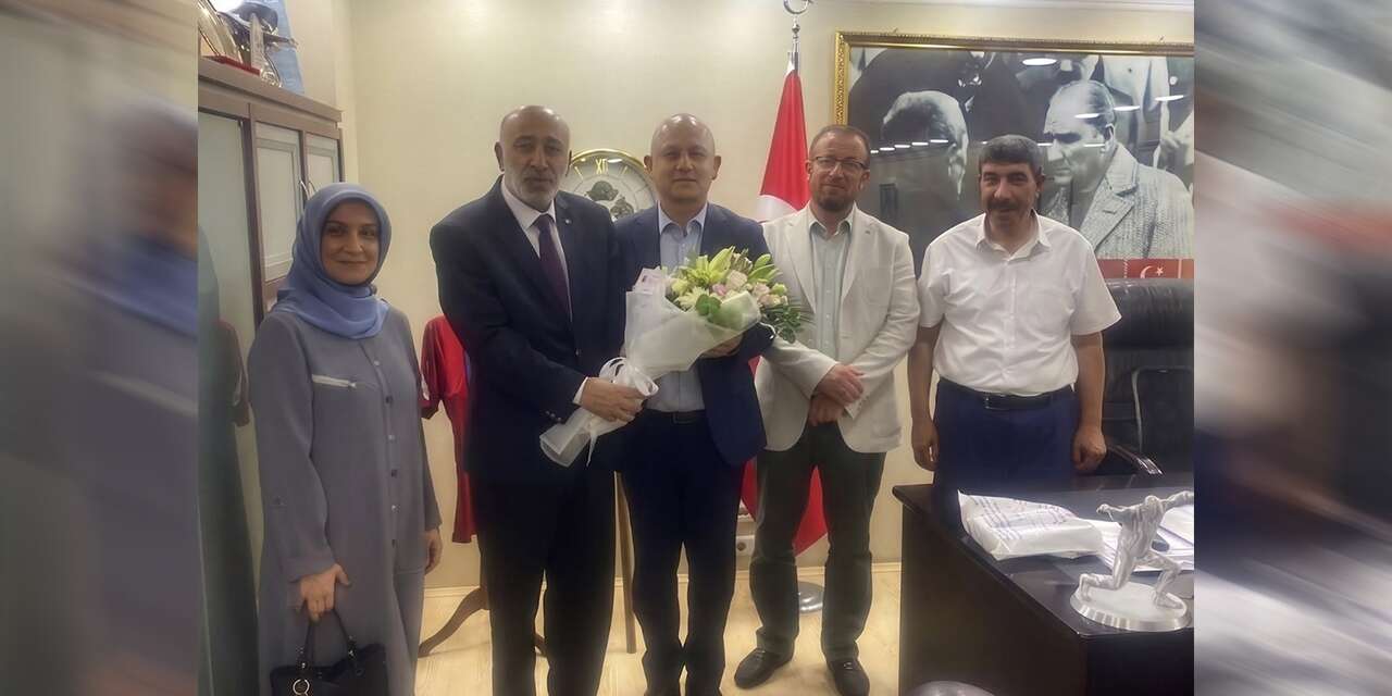 İl Müftülüğünden Belediye Başkanı Ahmet Önal’a Mevlid-i Nebi haftası ziyareti