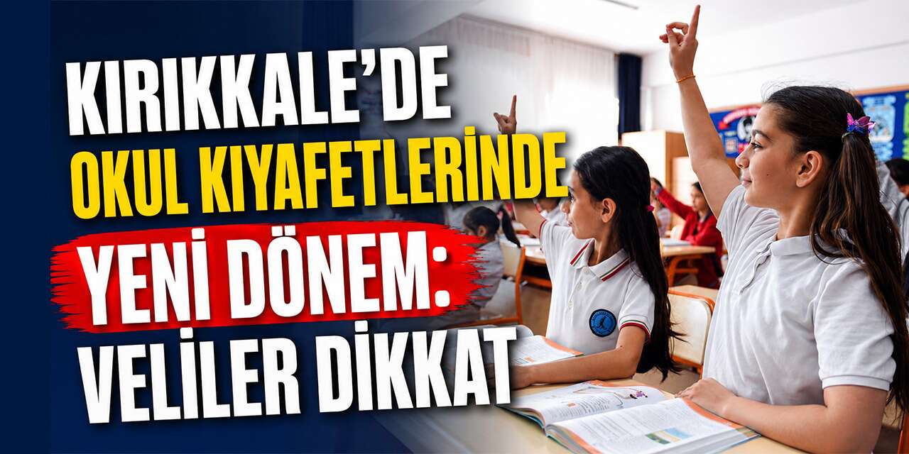 Okul kıyafetlerinde yeni dönem: Velilere uyar yapıldı
