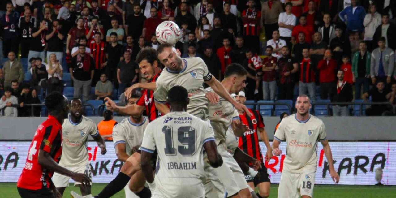Trendyol Süper Lig: Gençlerbirliği: 1 - Erzurumspor FK: 1 (Maç sonucu)