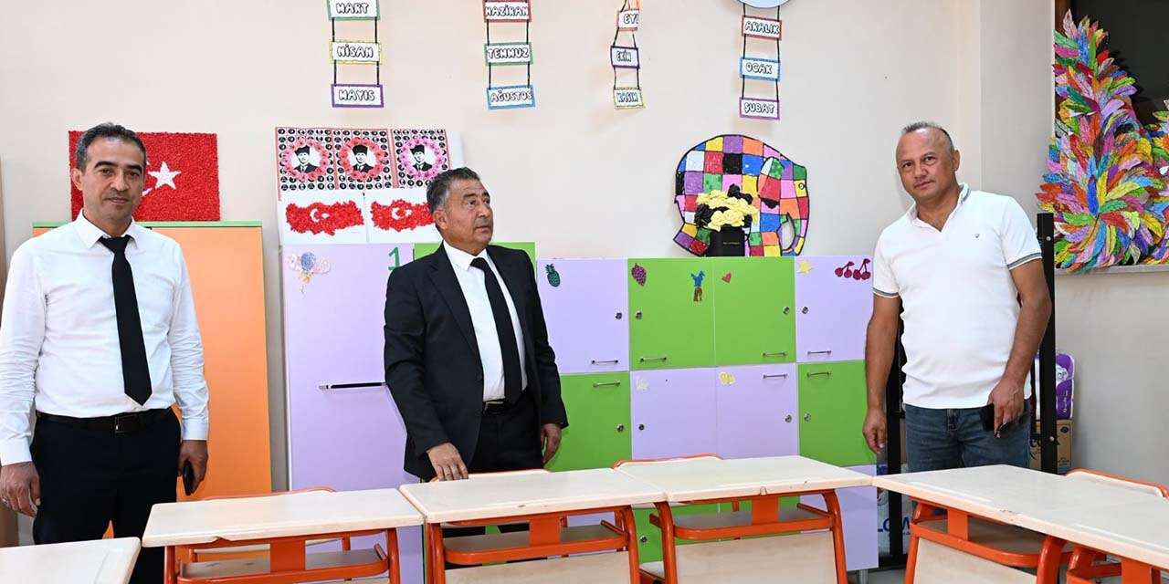 Okulların eksiklikleri gideriliyor, yeni döneme hazırlanıyor
