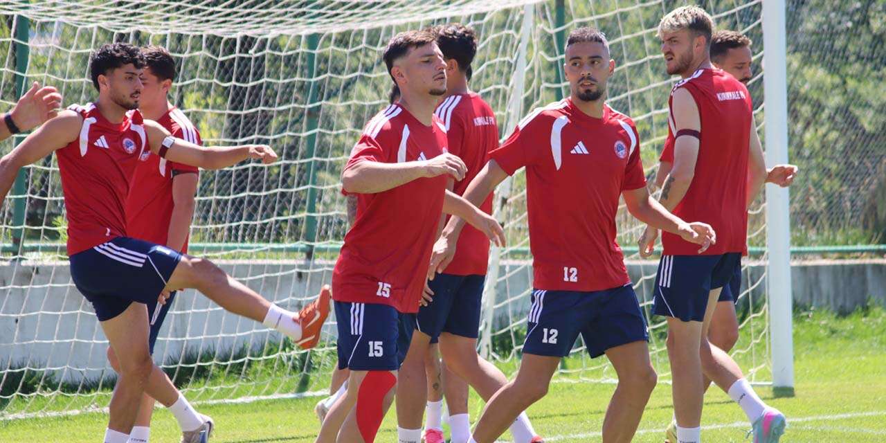 Kırıkkale FK, Karaköprü maçı için hazırlanıyor