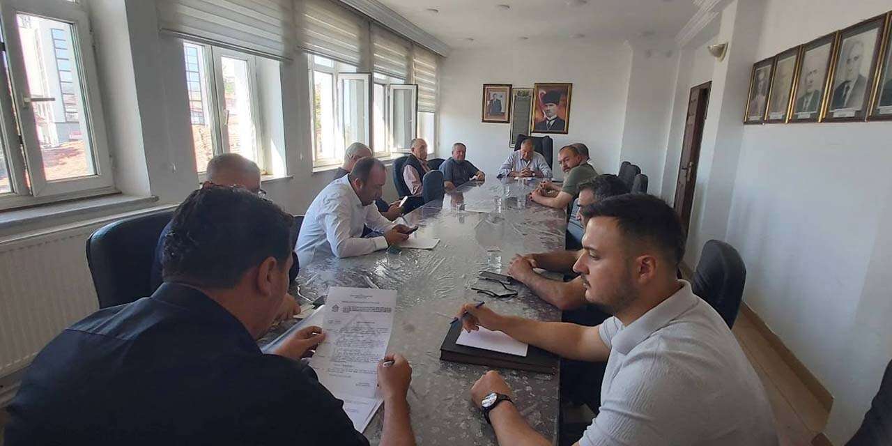 Keskin’de Eylül ayında yapılacak çalışmalar görüşüldü