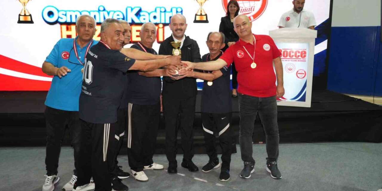 8. Yetişkin Gençler Huzur Bocce Ligi’nde şampiyonluk Osmaniye Huzurevi’nin