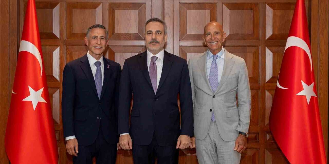 Bakan Fidan, ABD’nin Ankara Büyükelçisi Barrack’ı kabul etti