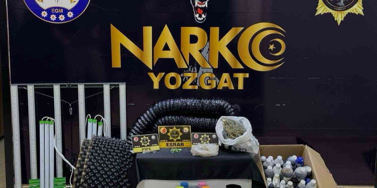 Evinde uyuşturucu düzeneği ele geçirildi