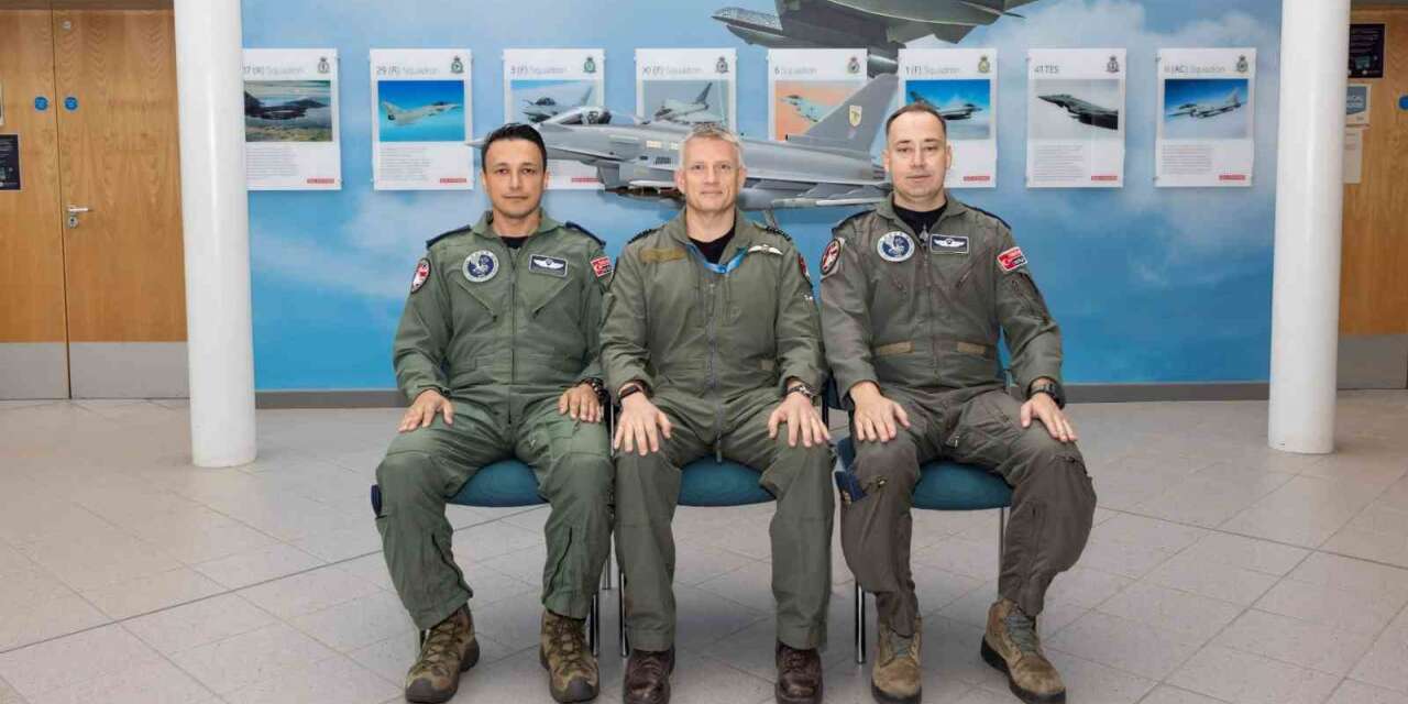 Türk pilotları Eurofighter uçuş eğitimlerine başladı