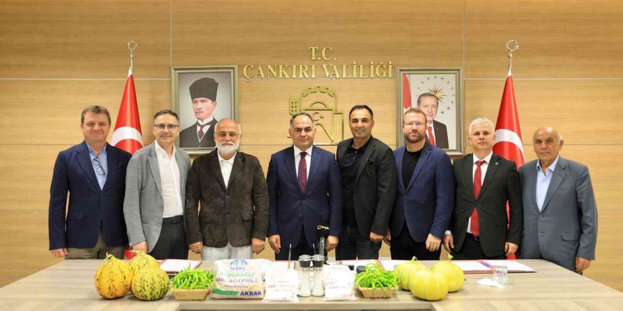 Çankırı’da imzalanan protokol çiftçinin yüzünü güldürecek