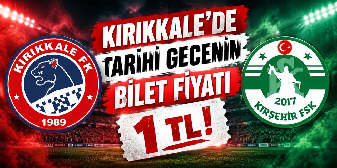 Kırıkkale’de tarihi gecenin bilet fiyatı 1 TL!