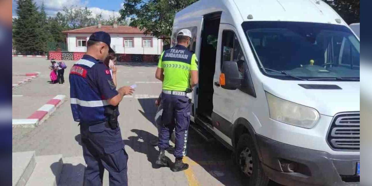 Güdül’de okul servislerine sıkı denetim