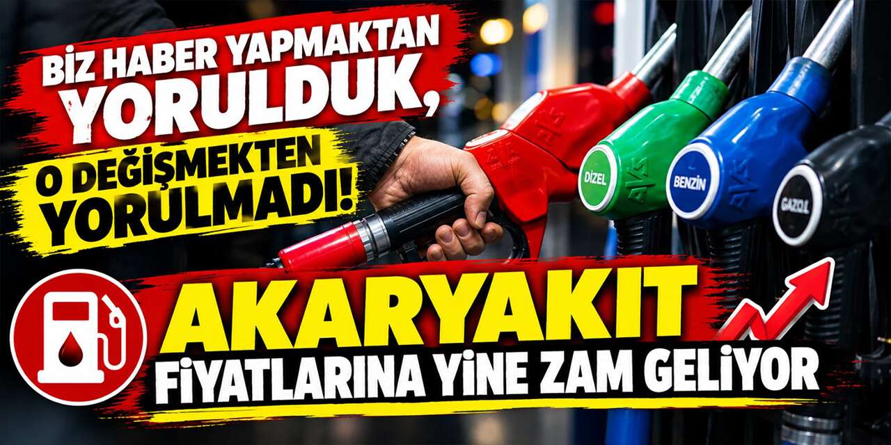 Akaryakıt fiyatlarına yine zam geliyor! İşte o rakam!