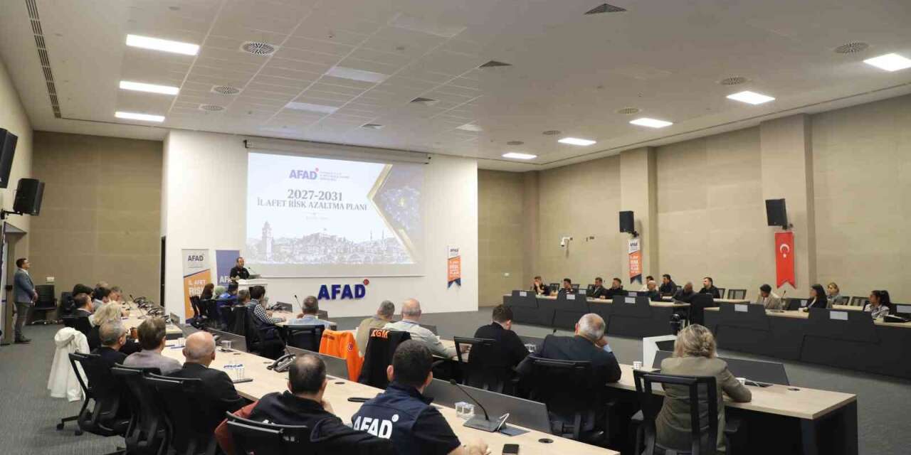 Kastamonu’nun afet risk azaltma planı masaya yatırılıyor