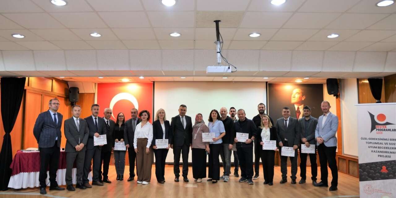 Özel bireylerin becerilerini arttıran proje tamamlandı