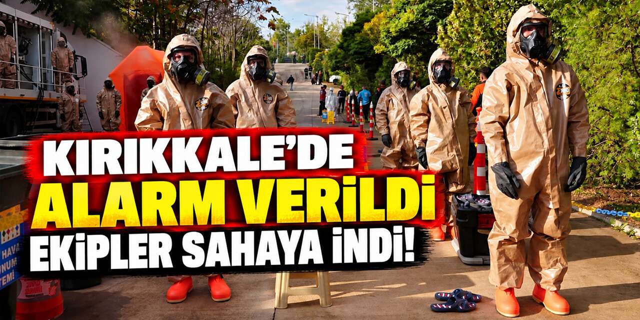 Kırıkkale’de kimyasal gaz alarmı! AFAD’dan geniş kapsamlı endüstriyel kaza tatbikatı