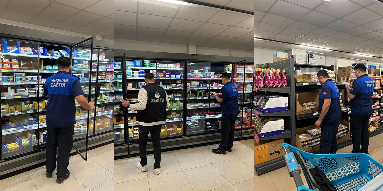 Yahşihan’da zabıta harekete geçti! İş yerleri tek tek kontrol edildi