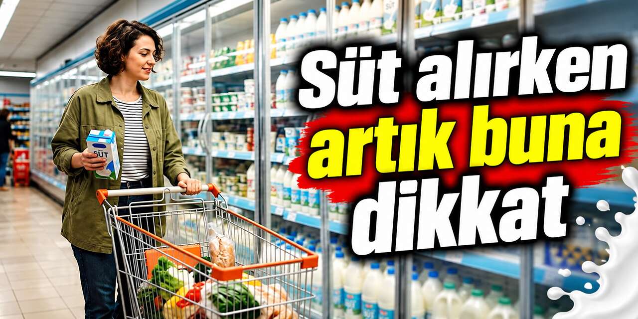 Süt alırken artık buna dikkat! Yeni dönem 2027'de başlıyor