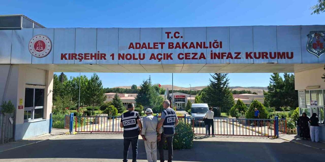 Kırşehir’de 28 yıl kesinleşmiş hapis cezası bulunan kişi yakalandı