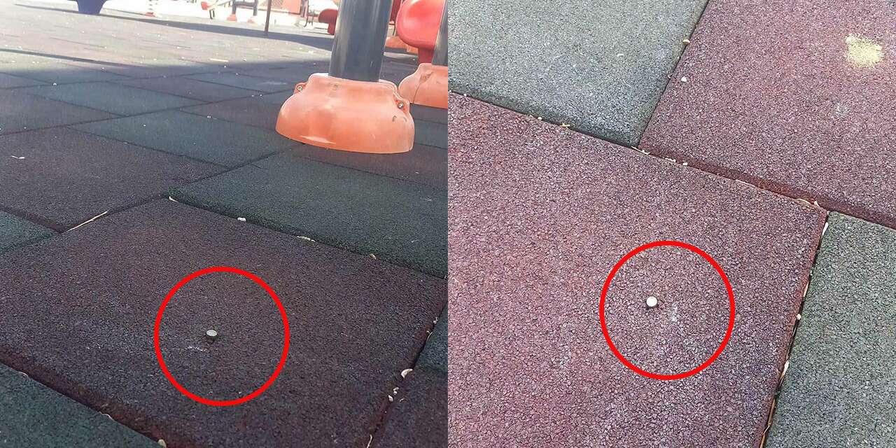 Bahşılı’da çocuk parkına yorgun mermi isabet etti! Aileler büyük korku yaşadı