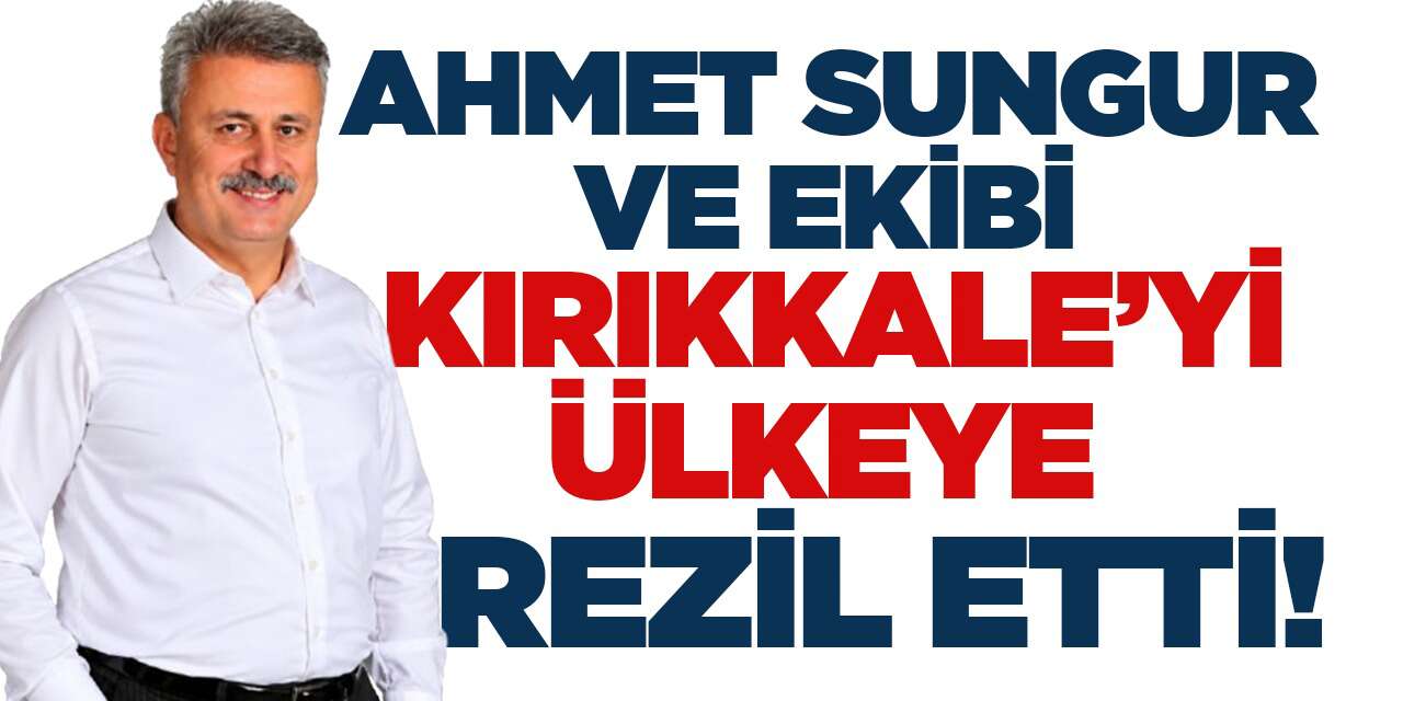 Ahmet Sungur ve ekibinden Yahşihan’ın adına ağır gölge! Türkiye’ye rezil etti!