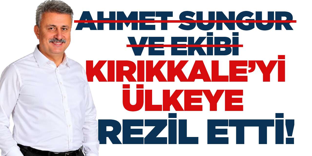 Ahmet Sungur ve ekibinden Yahşihan’ın adına ağır gölge! Türkiye’ye rezil etti!