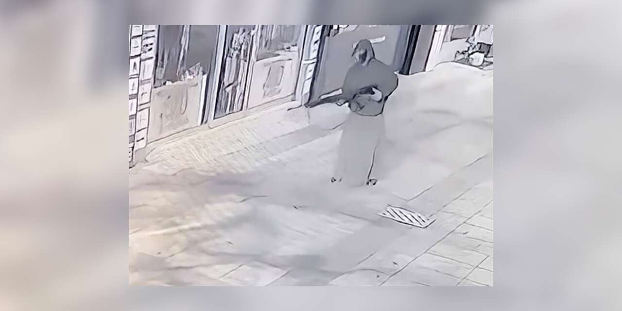 Etek giyip iş yeri kurşunladılar, polis ekiplerinden kaçamadılar