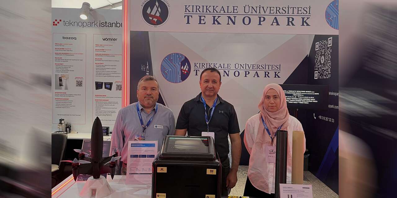 Kırıkkale Üniversitesi TEKNOPARK, TEKNOFEST’te teknoloji tutkunlarıyla buluştu
