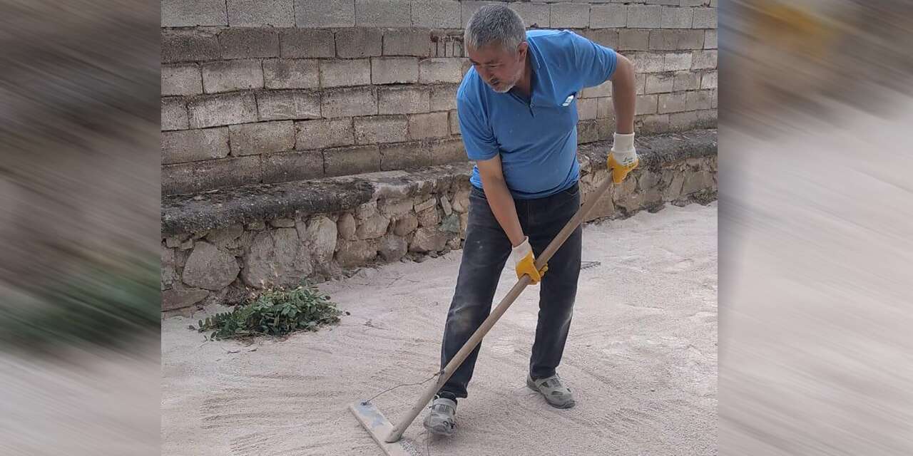Yahşihan’da yol ve kaldırımlar yenileniyor