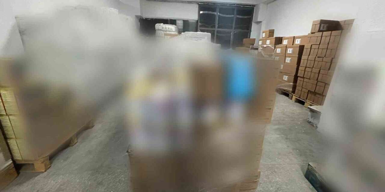 Ankara’da ruhsatsız işyerinde üretilen 49 bin bebek gıda ve bakım ürünü ele geçirildi