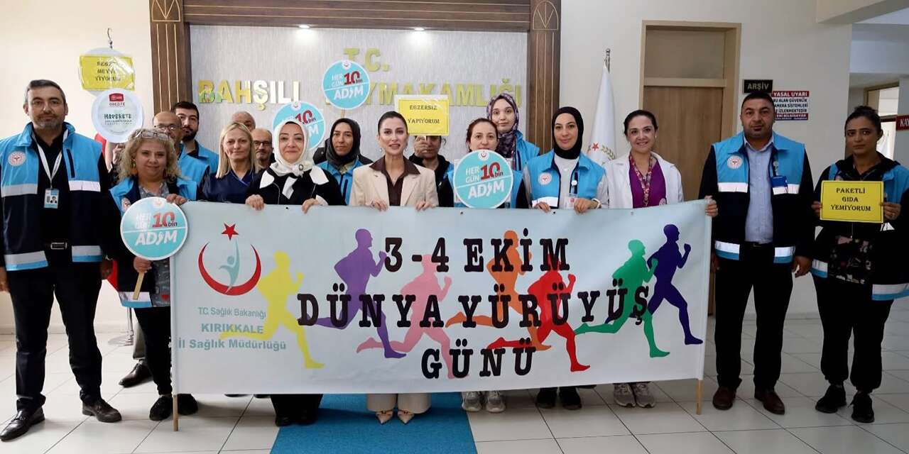 Bahşılı’da Dünya Yürüyüş Günü buluşması