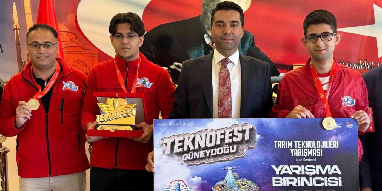 Başkan Demirci teknoloji birincisi öğrencileri ağırladı