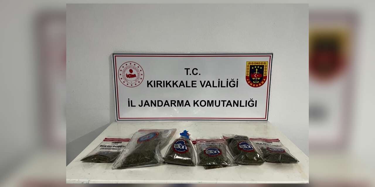 Narkotik köpeği "Evin" uyuşturucuyu tespit etti