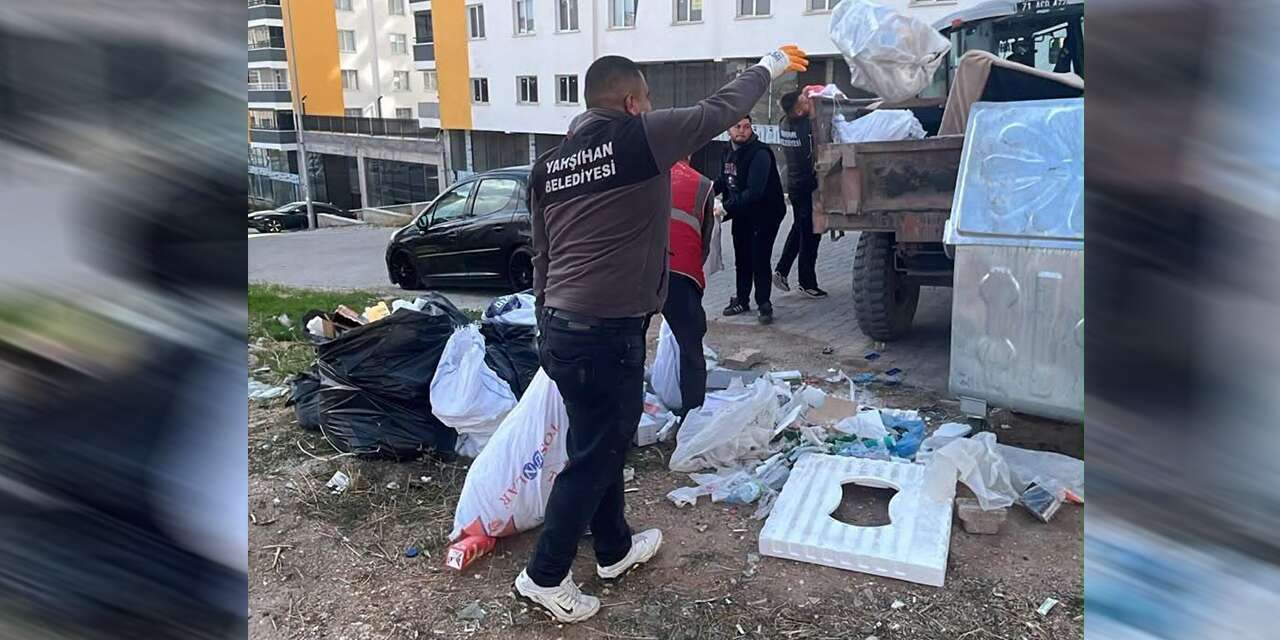 Yahşihan’da temizlik seferberliği: Kapsamlı çalışma başladı