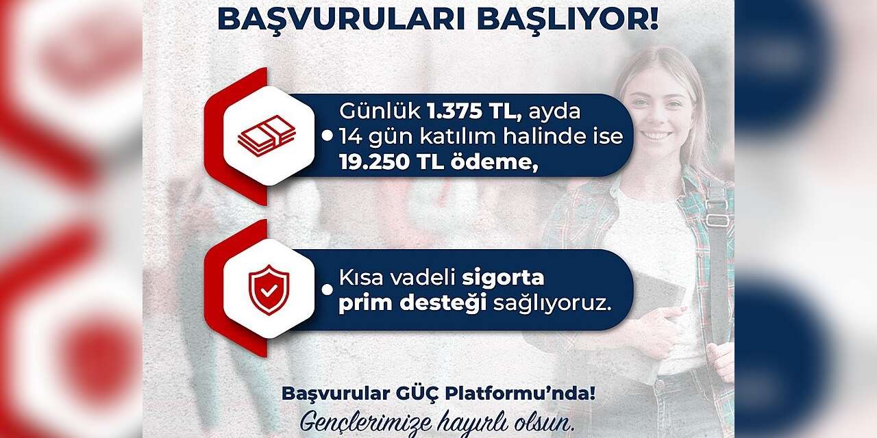 İŞKUR Gençlik Programı için yeni dönem başvuruları başlıyor