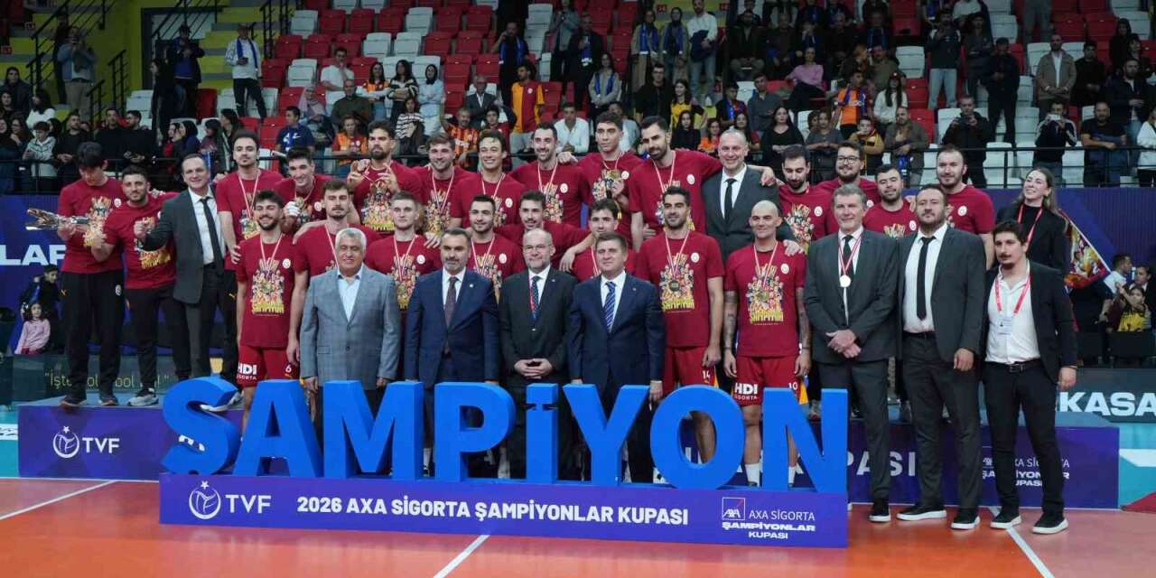 Galatasaraylı voleybolculardan şampiyonluk mesajı: "Bunlar daha başlangıç"
