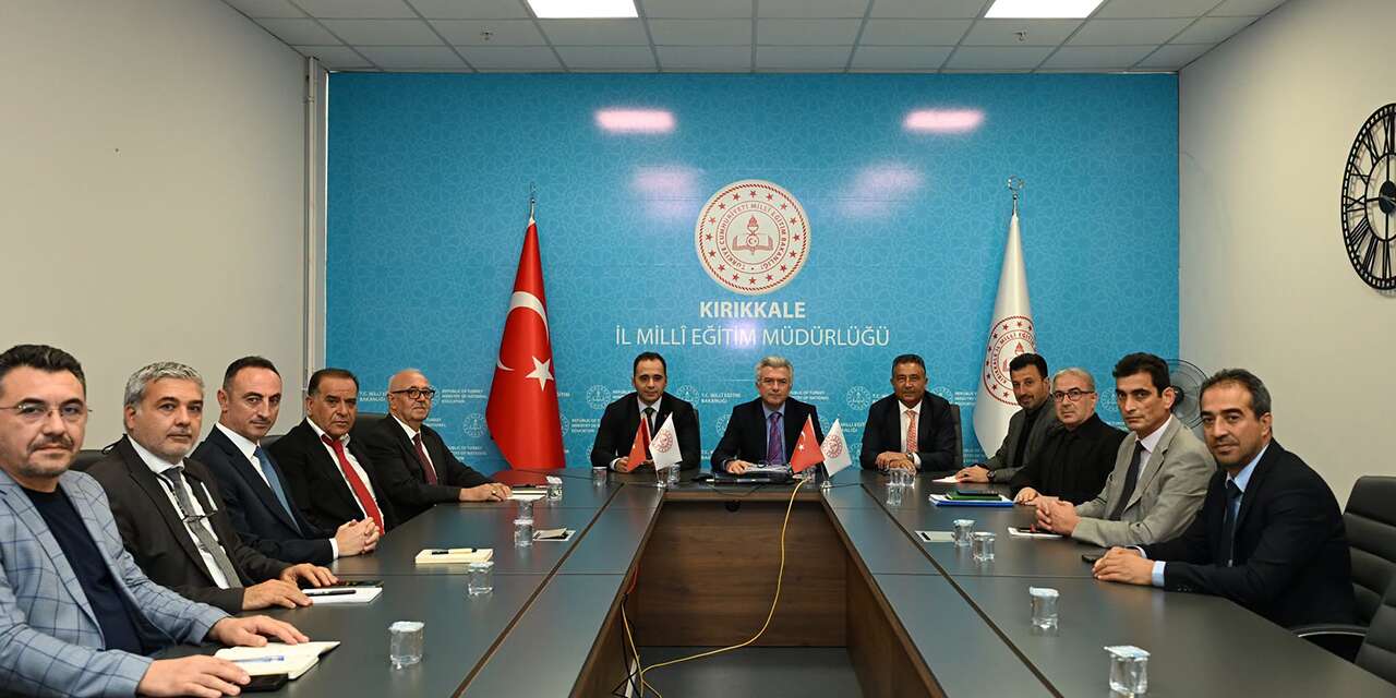 Kırıkkale'de eğitim için kritik toplantı! Güvenlik önlemleri masada