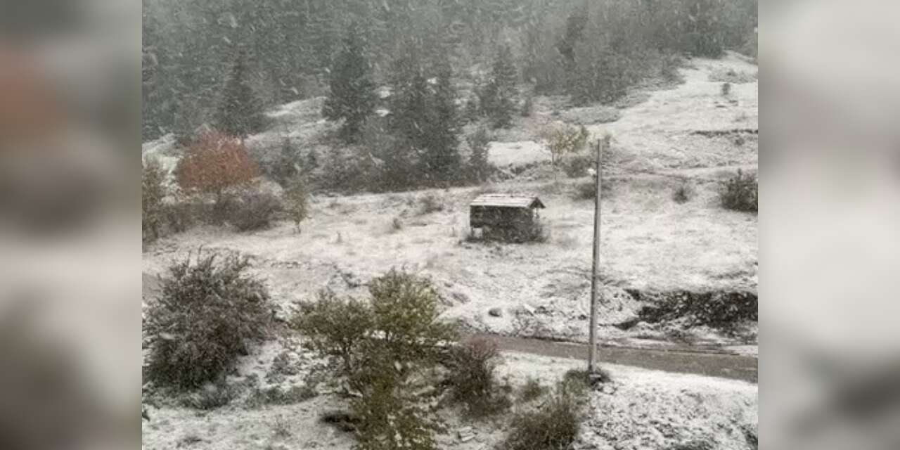 Kastamonu’da yüksek rakımlı yerleşim yerleri beyaza büründü