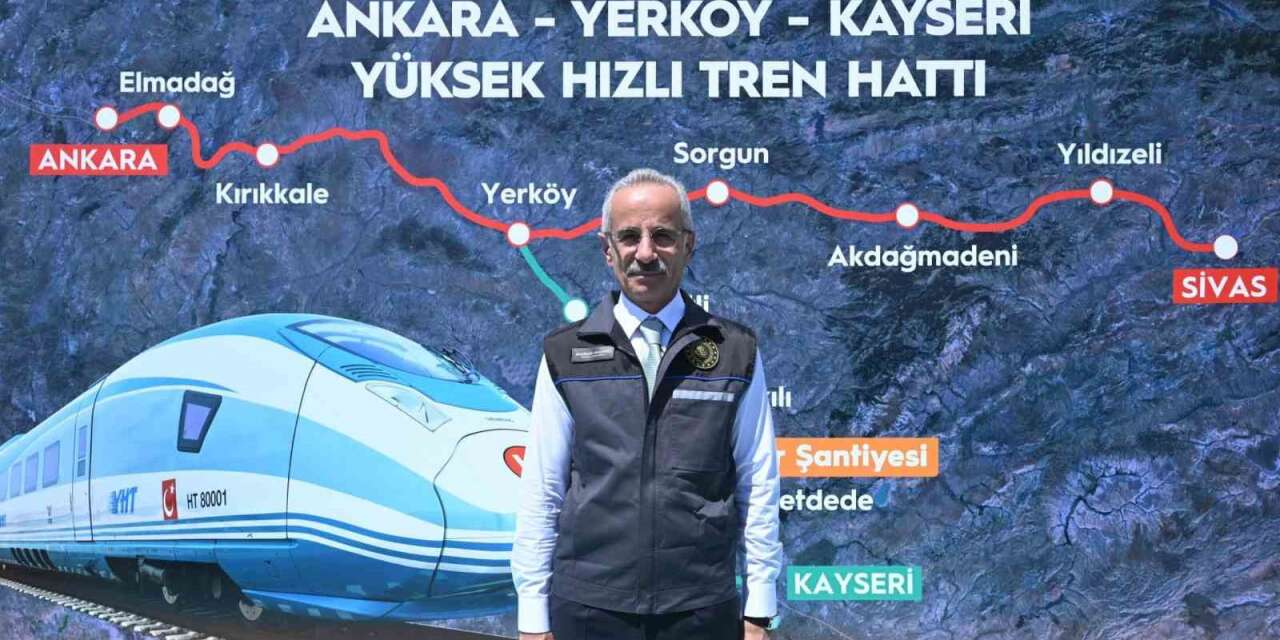 Ankara-Kayseri arası 1 saat 45 dakikaya düşecek