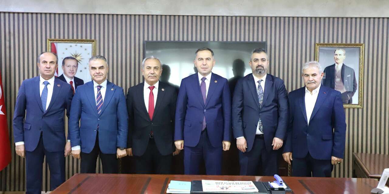 Başkanlardan Açıkgöz’e hayırlı olsun ziyareti