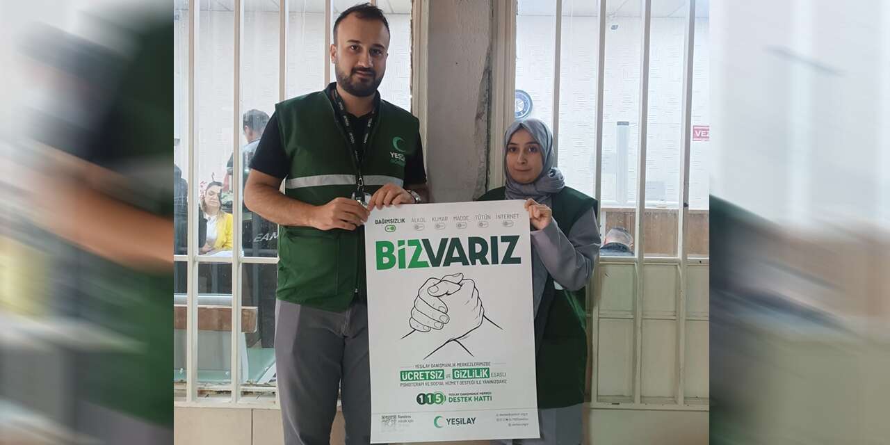 Yeşilay’dan farkındalık ziyareti: Ücretsiz destek hizmetleri anlatıldı