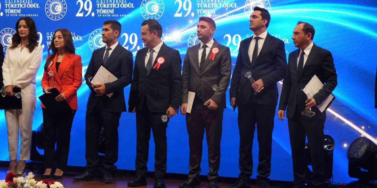 29. Geleneksel Tüketici Ödülleri’nde İHA’ya Tüketici Özel Ödülü