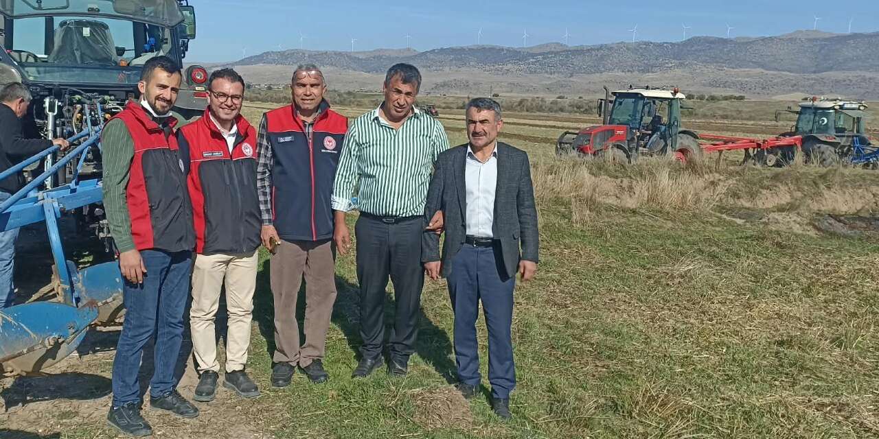 Karakeçili’de 2 bin 900 dekarlık alanda hazırlık başladı