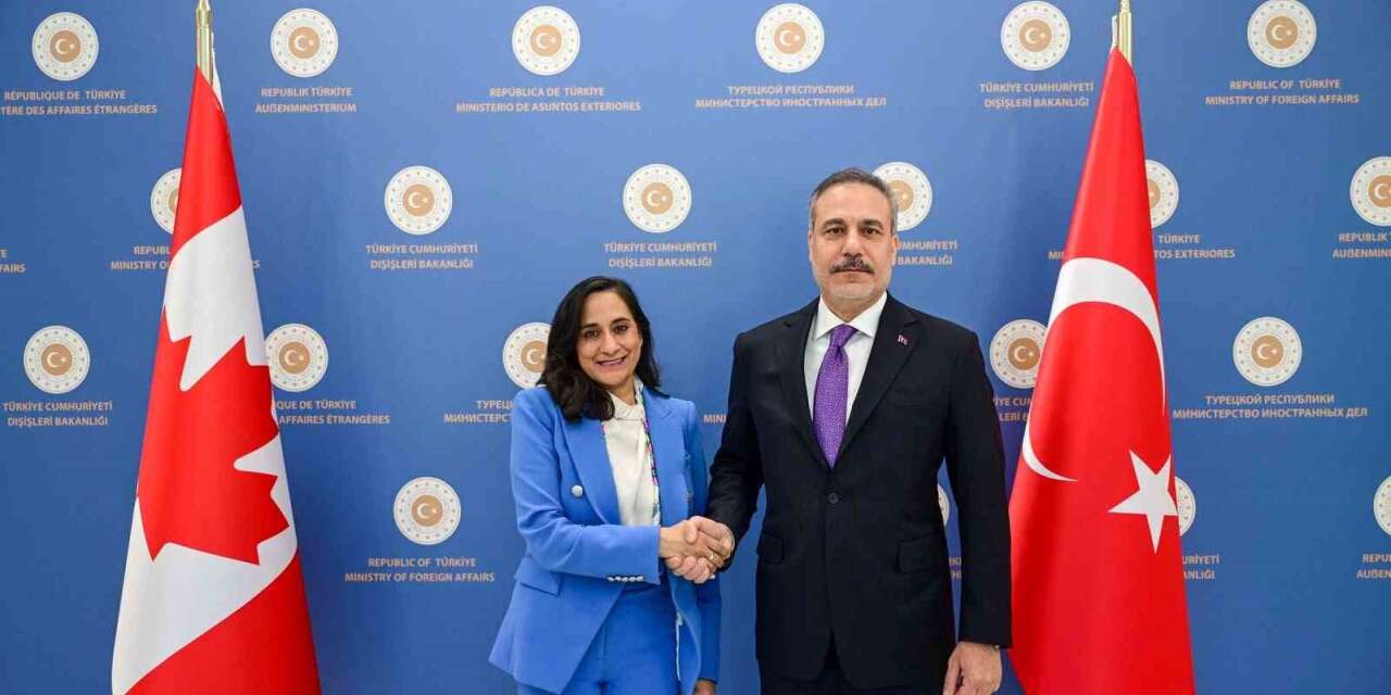 Dışişleri Bakanı Fidan, Kanadalı mevkidaşı Anand ile görüştü