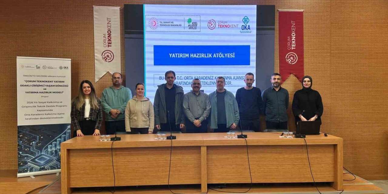 Çorum Teknokent’te OKA desteğiyle girişimcilerin yatırıma hazırlık süreci destekleniyor