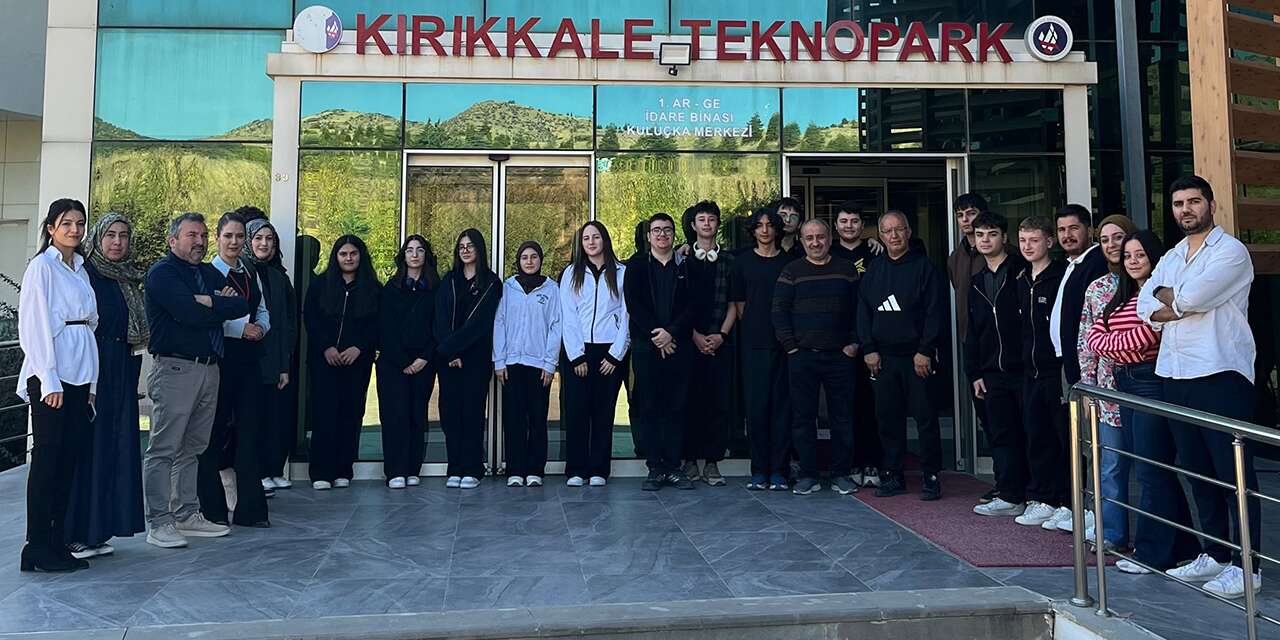 Bilimin İzinde Kırıkkale! Lise öğrencilerini ağırladı